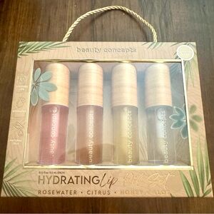 Beauty Concepts Lip Oil Collection - Rosewater, Citrus, Honey, Aloe